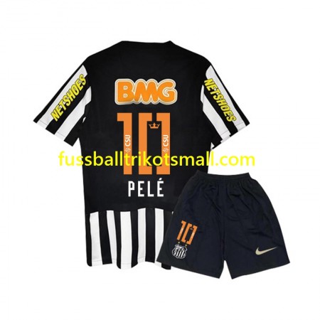 Fußballtrikots Santos PELE 10 Retro Kinder 2011-2012 Kurzarm Auswärts-trikot kaufen